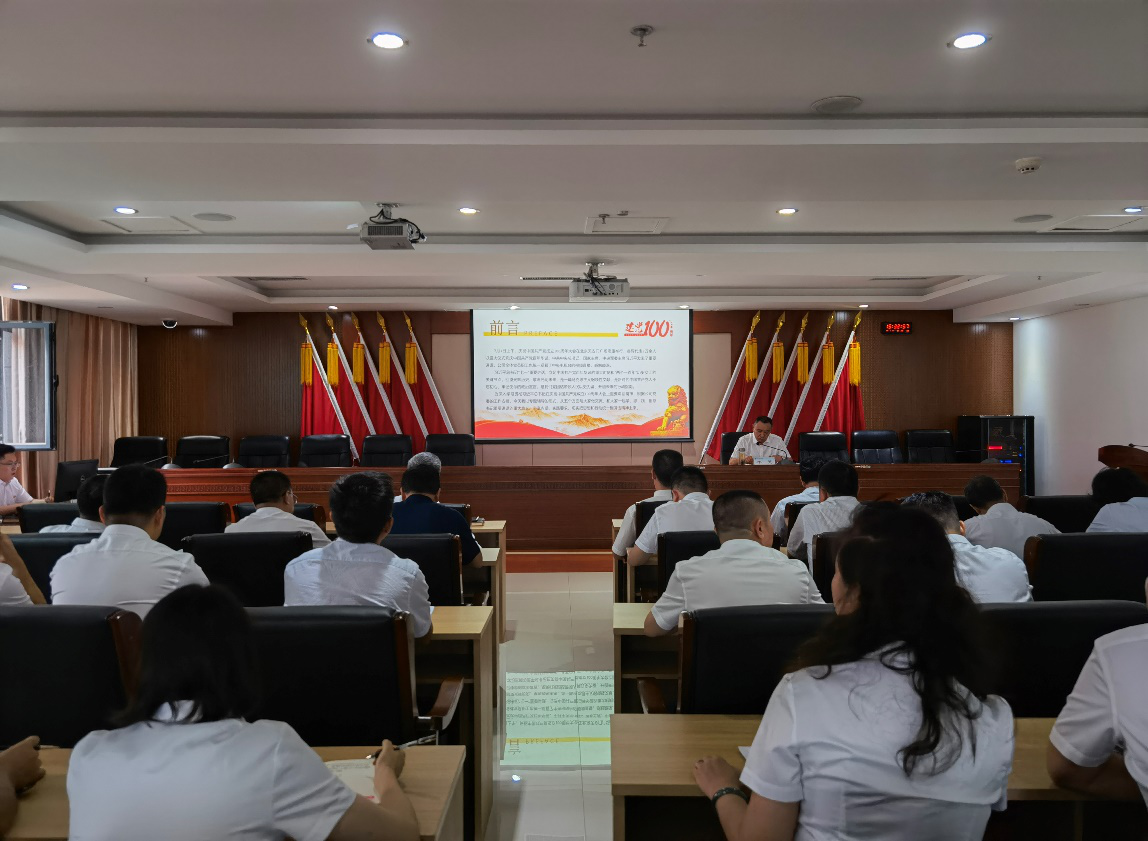 招標(biāo)咨詢集團(tuán)學(xué)習(xí)貫徹習(xí)近平總書記“七一”重要講話精神專題黨課開(kāi)講